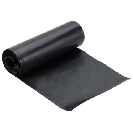 Performance Plus 43x47 1.5EQ mil Black 56 gallon Low Density Liner interleaved rolls