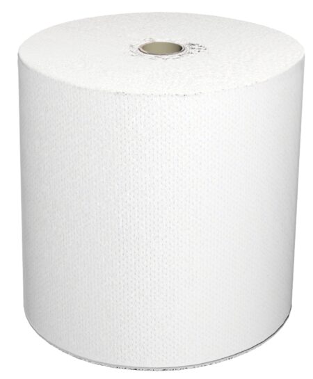 Solaris LoCor Hard Wound Roll Towel White 1-Ply 8" x 1000'
