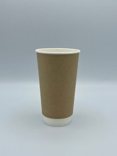 Empress Double Wall Paper Hot Cup 16/12/8 oz Kraft