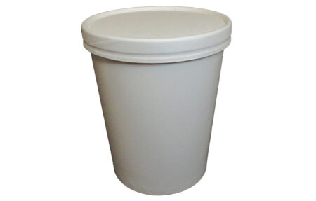 32oz White Paper Deli Container with Paper Lid