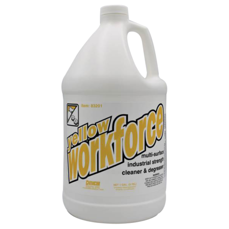 Yellow Workforce Industrial Degreaser & Cleaner