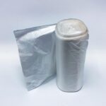 24”X33” CLEAR TRASH LINER ROLLED 13-16Gal