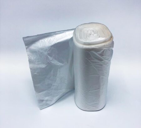 24”X33” CLEAR TRASH LINER ROLLED 13-16Gal