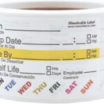 Dissolving 2x3 Food Rotation Label