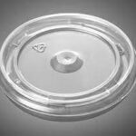 Empress Flat Straw Slot Lid Fits 32oz PET Cups