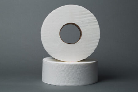 Royalty Virgin Jr. Jumbo Tissue 2-Ply 3.3"x1000', 12rl/cs