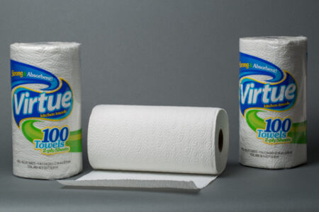 Empress Kitchen Towel Roll White