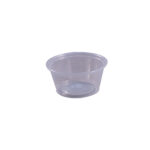 Empress Plastic Portion Cup 3.25oz, Clear