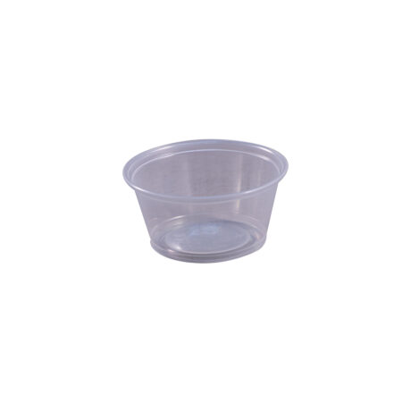 Empress Plastic Portion Cup 3.25oz, Clear