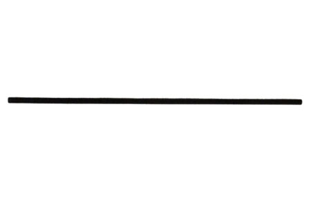 Empress 5.25" Cocktail Straws/Stirrer Unwrapped Black boxed